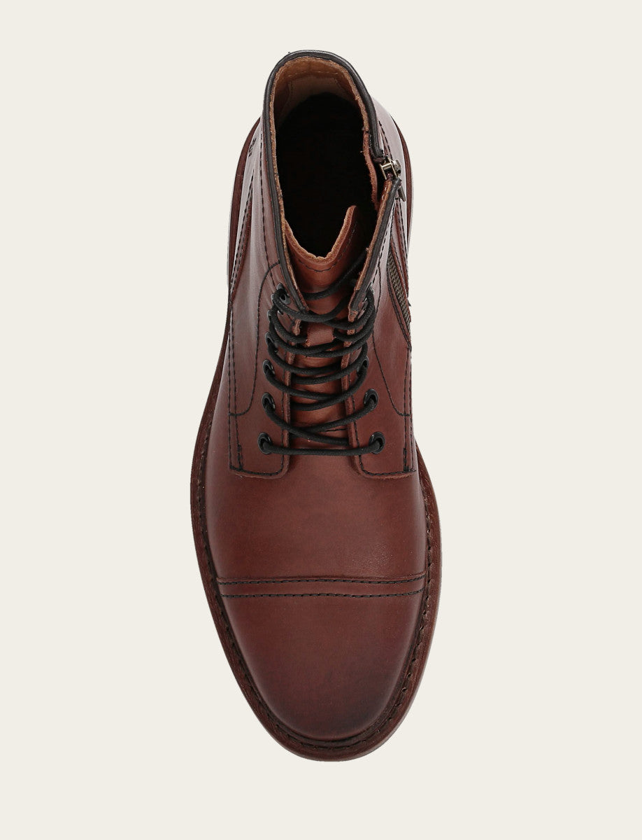 Frye Essential | Men's Brown Paul Mid Lace Boot