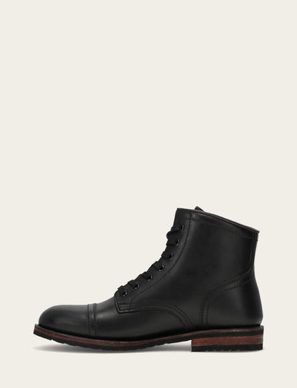 Frye Featured | Men's Black Landon Midlace Boot