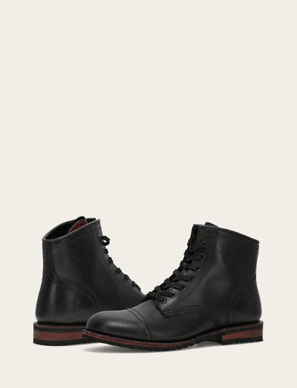 Frye Featured | Men's Black Landon Midlace Boot
