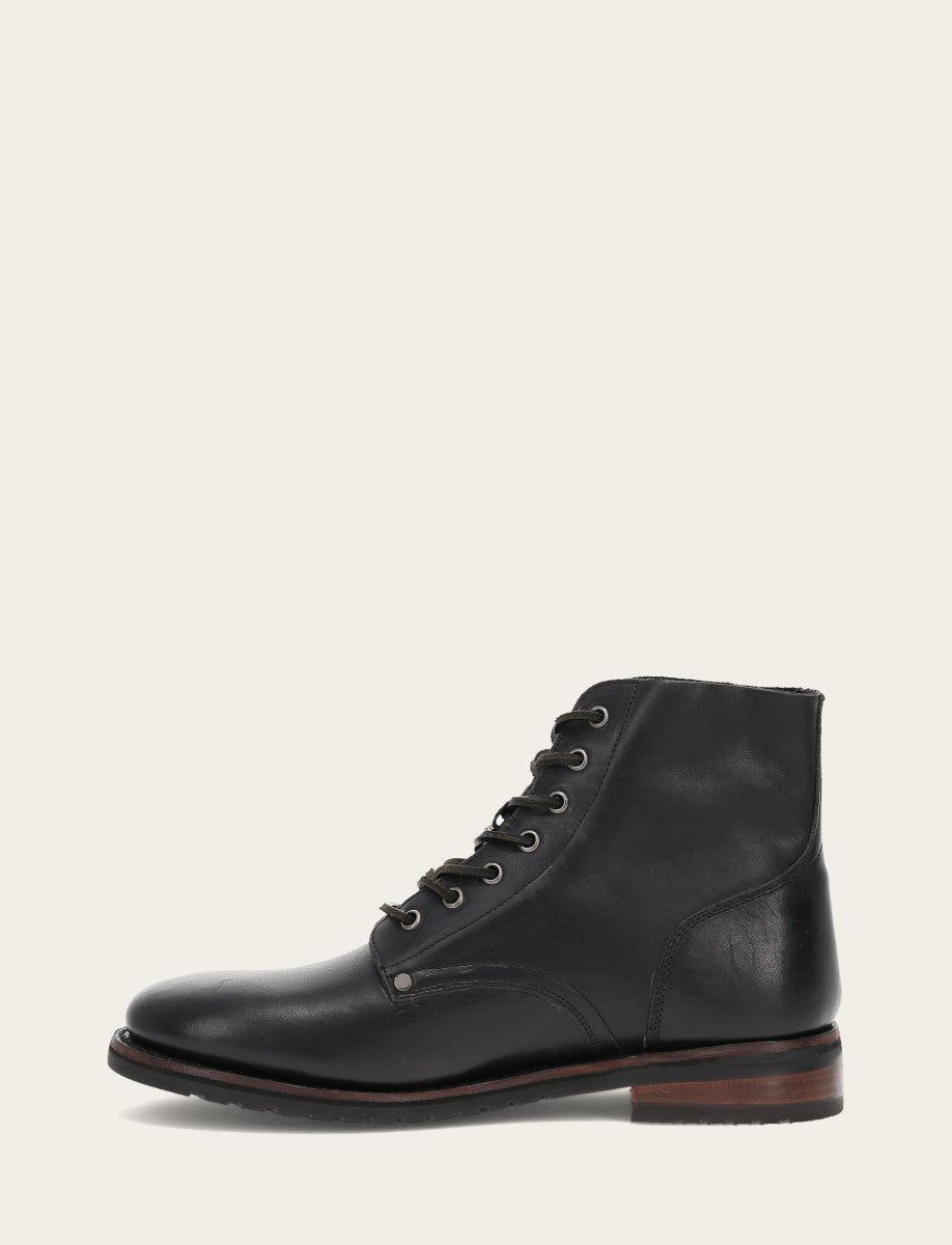 Frye Quality | Men's Black Barrett Lace Up Boots
