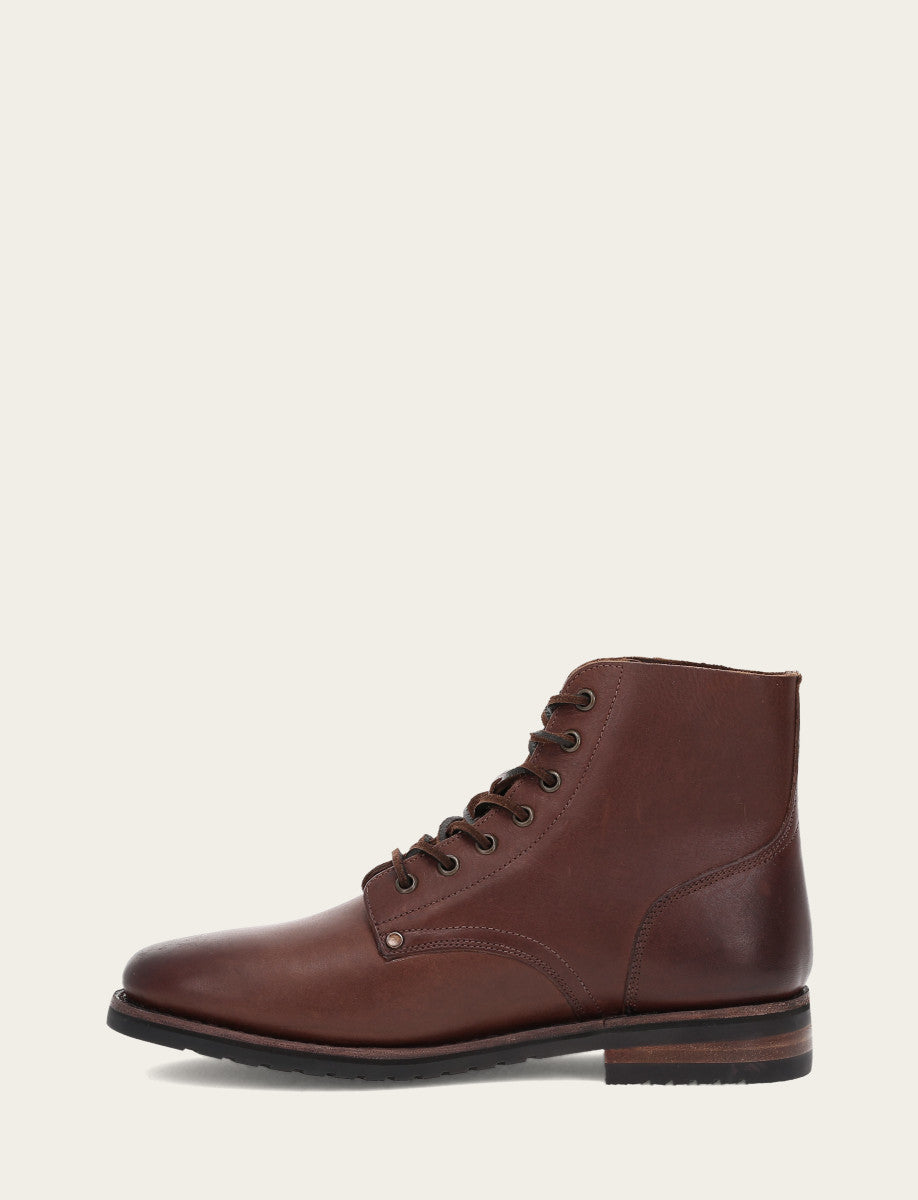 Frye New | Men's Cognac Barrett Lace Up Boots