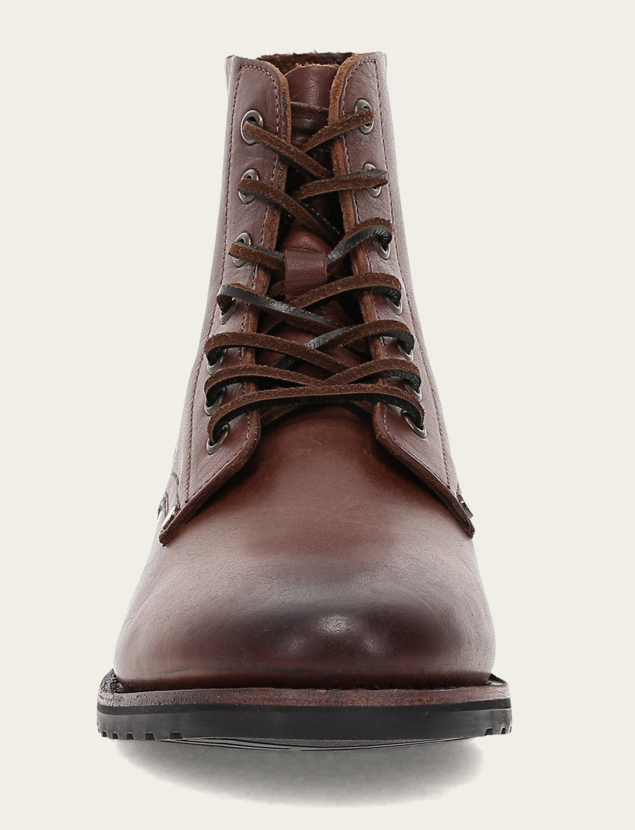 Frye New | Men's Cognac Barrett Lace Up Boots