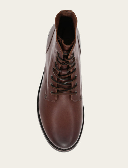 Frye New | Men's Cognac Barrett Lace Up Boots