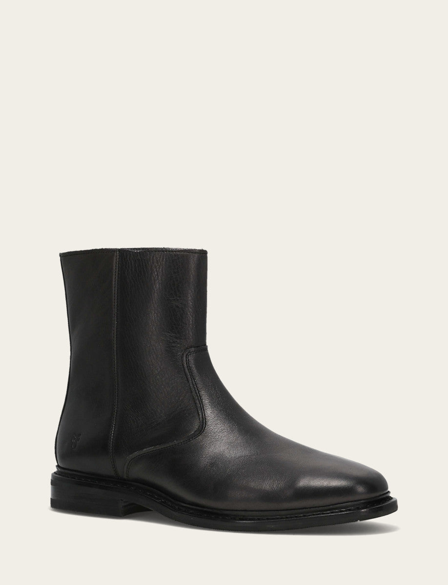 Frye Signature | Men's Black Paul Inside Zip Boot
