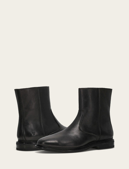 Frye Signature | Men's Black Paul Inside Zip Boot