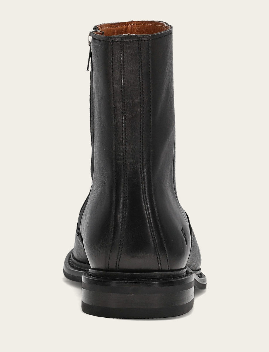 Frye Signature | Men's Black Paul Inside Zip Boot