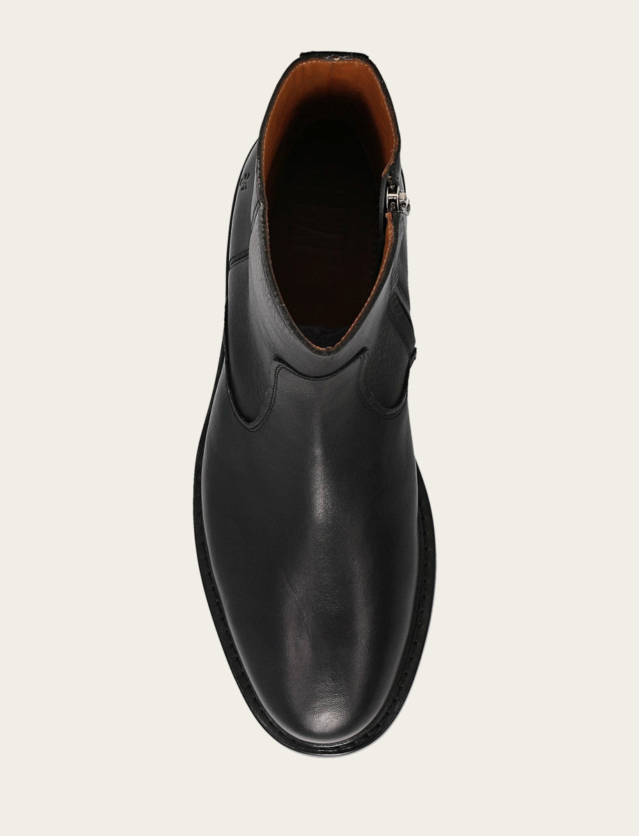 Frye Signature | Men's Black Paul Inside Zip Boot