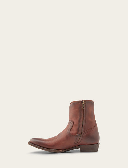 Frye Essential | Men's Cognac Austin Inside Zip Boots
