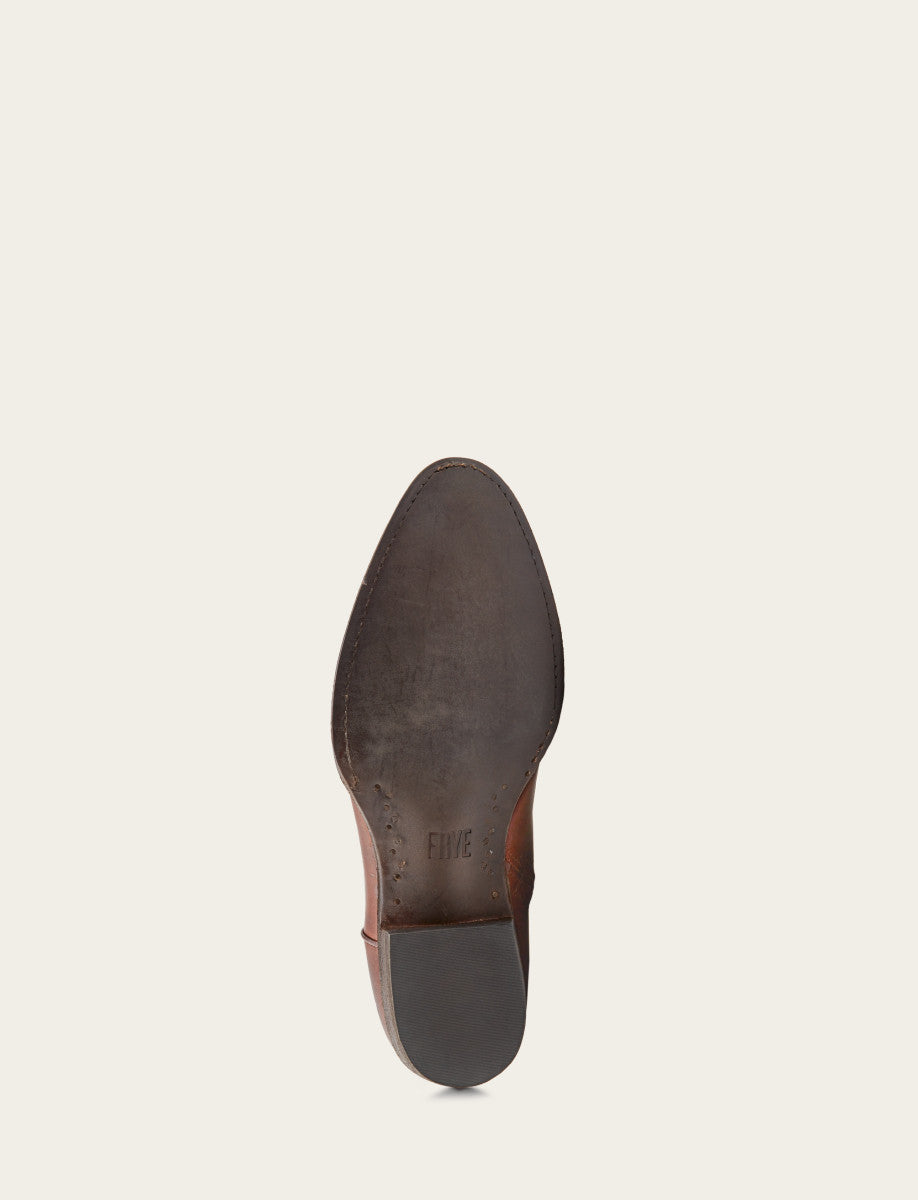 Frye Essential | Men's Cognac Austin Inside Zip Boots