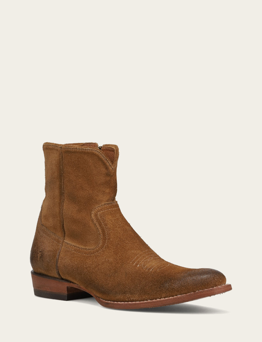 Frye Smart Buy | Men's Dark Ash Austin Inside Zip Boots