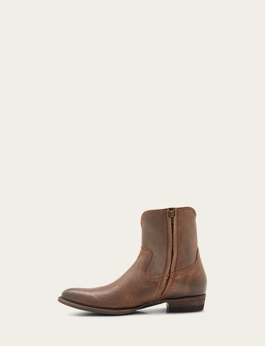 Frye Everyday | Men's Brown Austin Inside Zip Boots