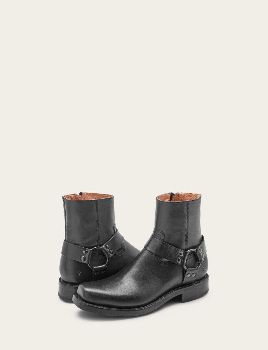 Frye Trusted | Men's Black Conway Harness Moto Boot