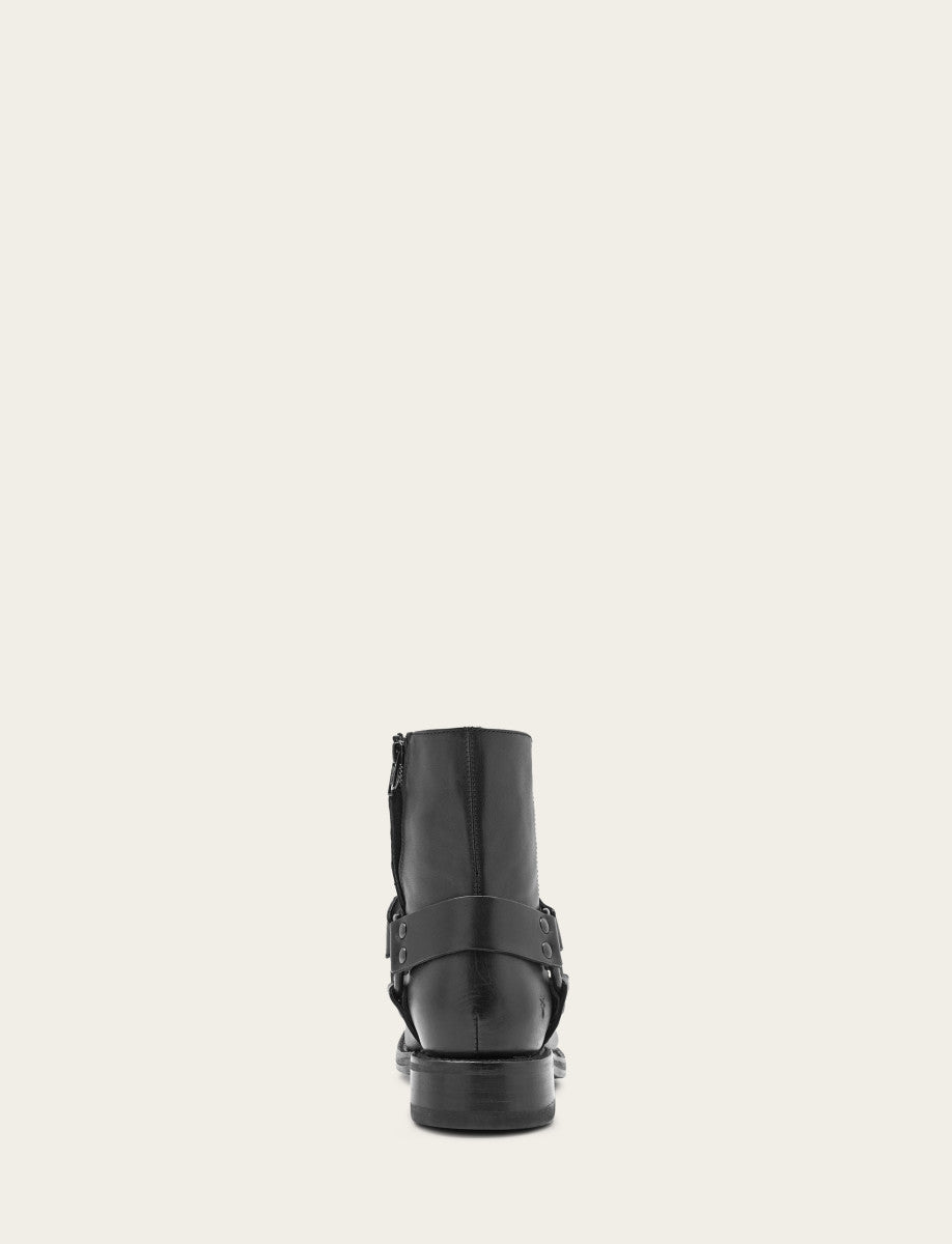 Frye Trusted | Men's Black Conway Harness Moto Boot