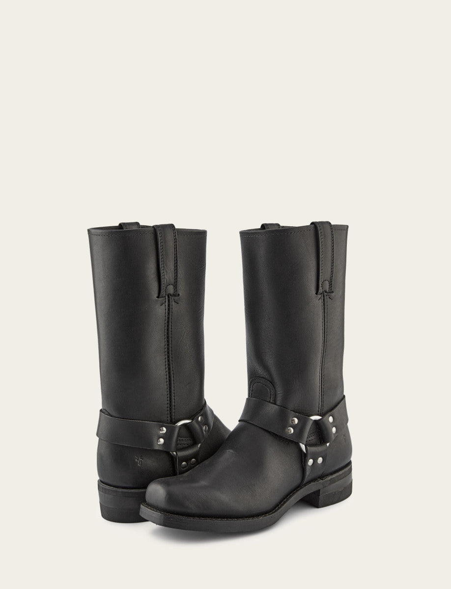 Frye Popular | Men's Black Harness 12R Mens Boots