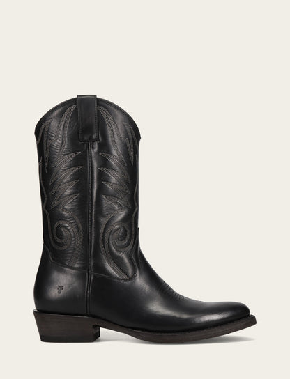 Frye Premium | Men's Black Grady Vintage Stitch Western Boots