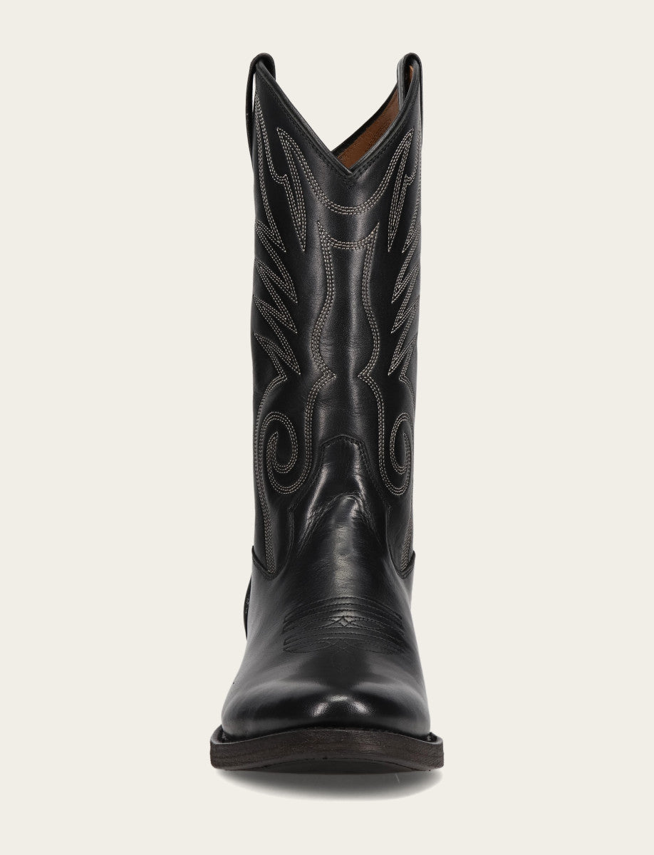 Frye Premium | Men's Black Grady Vintage Stitch Western Boots