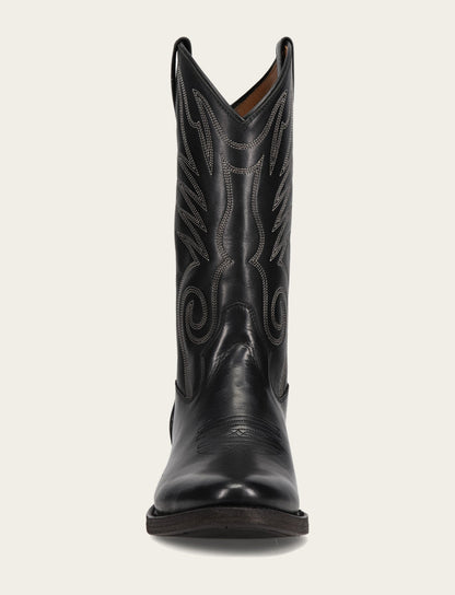 Frye Premium | Men's Black Grady Vintage Stitch Western Boots