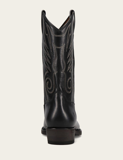 Frye Premium | Men's Black Grady Vintage Stitch Western Boots