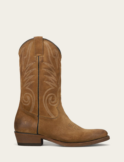 Frye Hot Sale | Men's Mushroom Grady Vintage Stitch Western Boots