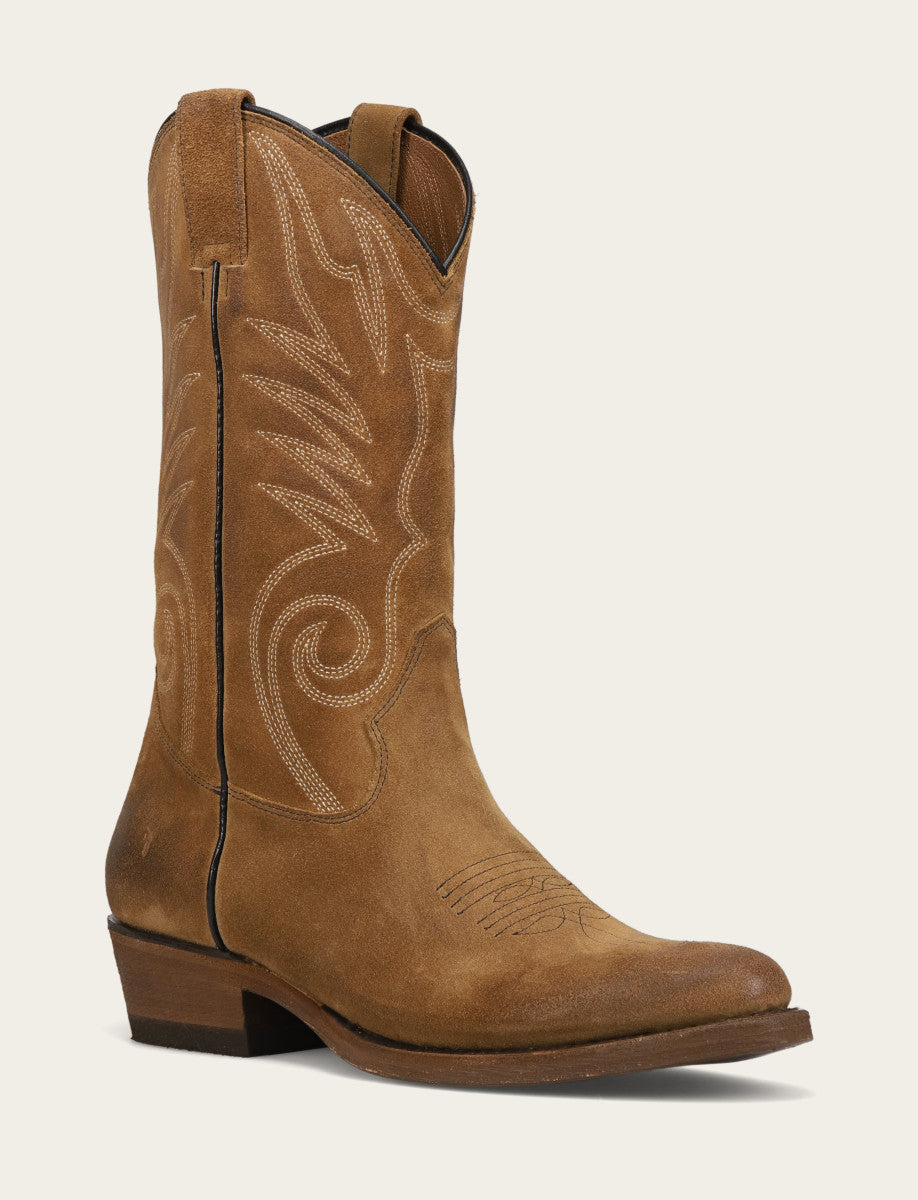 Frye Hot Sale | Men's Mushroom Grady Vintage Stitch Western Boots