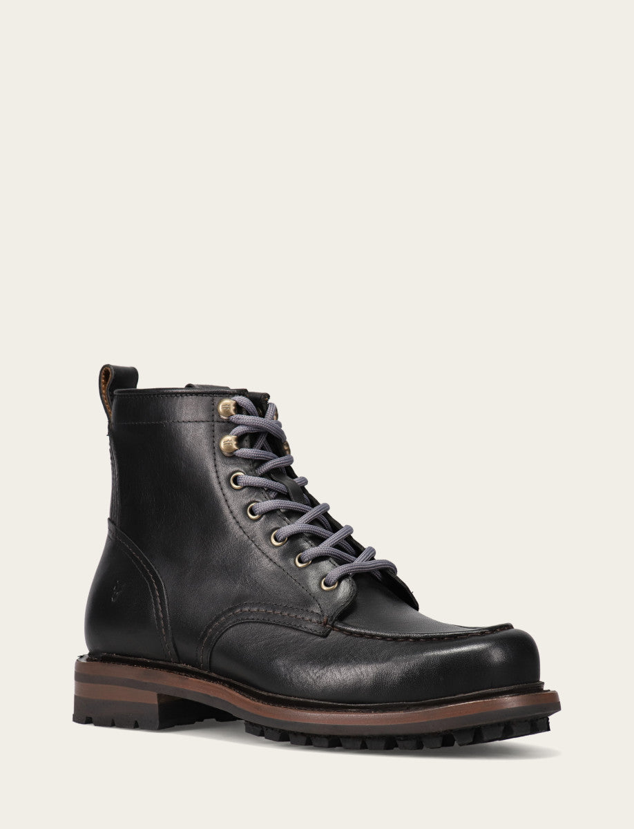 Frye Hot Sale | Men's Black Hudson Workboot Lug