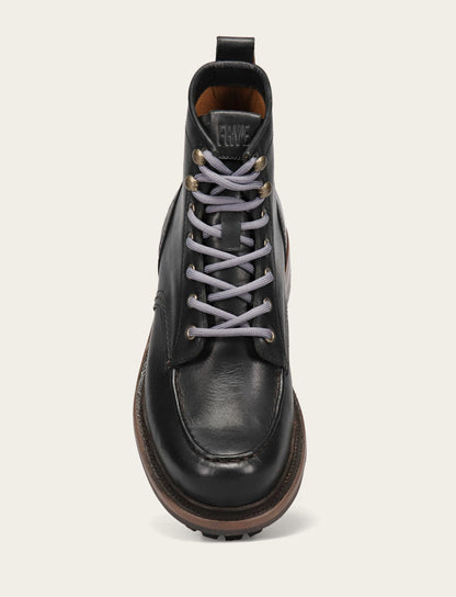 Frye Hot Sale | Men's Black Hudson Workboot Lug
