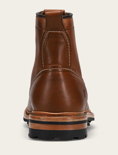 Frye Top Pick | Men's Caramel Hudson Workboot Lug