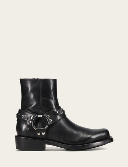 Frye Featured | Men's Black Conway Chain Harness Boot