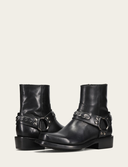 Frye Featured | Men's Black Conway Chain Harness Boot