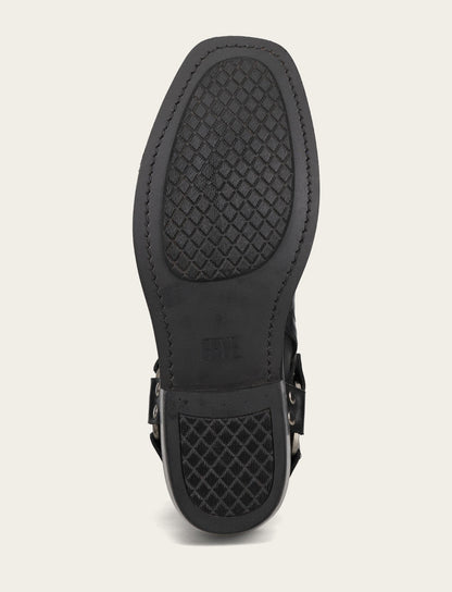 Frye Featured | Men's Black Conway Chain Harness Boot