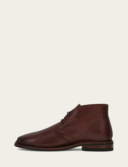 Frye Discount | Men’s Brown Oiled Leather Paul Chukka Boots