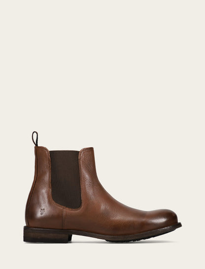 Frye Quality | Men's Cognac Tyler Flex Chelsea Boots