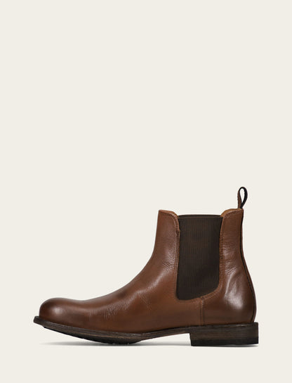Frye Quality | Men's Cognac Tyler Flex Chelsea Boots