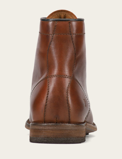 Frye New | Men's Cognac Tyler Flex Lace Up Boots
