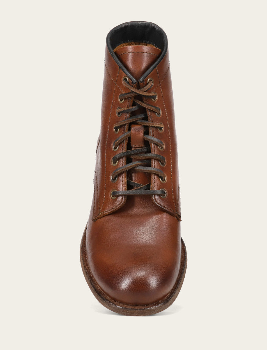Frye New | Men's Cognac Tyler Flex Lace Up Boots
