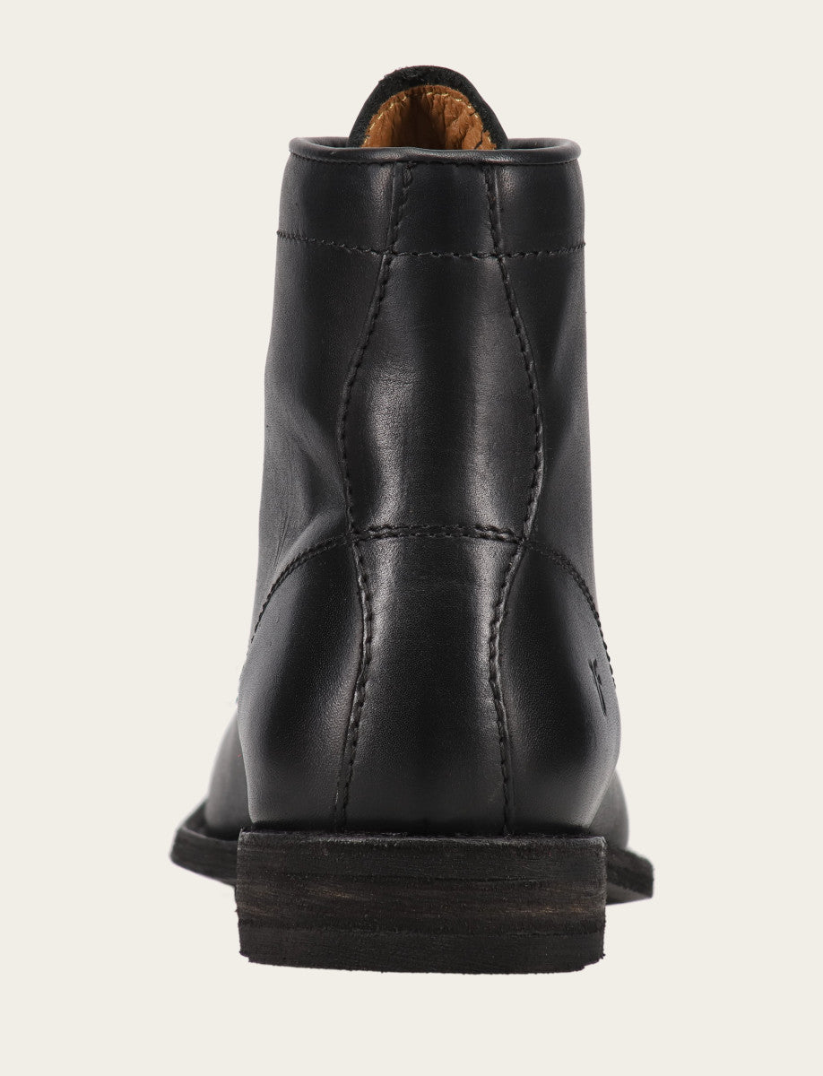 Frye Featured | Men's Black Tyler Flex Lace Up Boots
