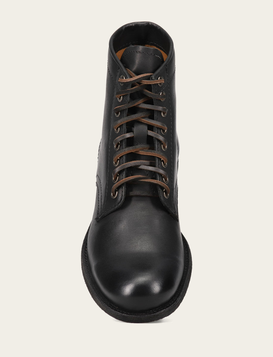 Frye Featured | Men's Black Tyler Flex Lace Up Boots