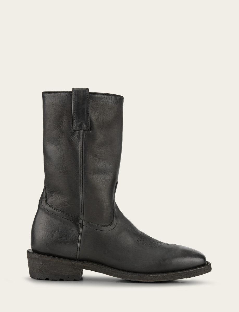 Frye Premium | Men's Black Nash Roper Western Boots