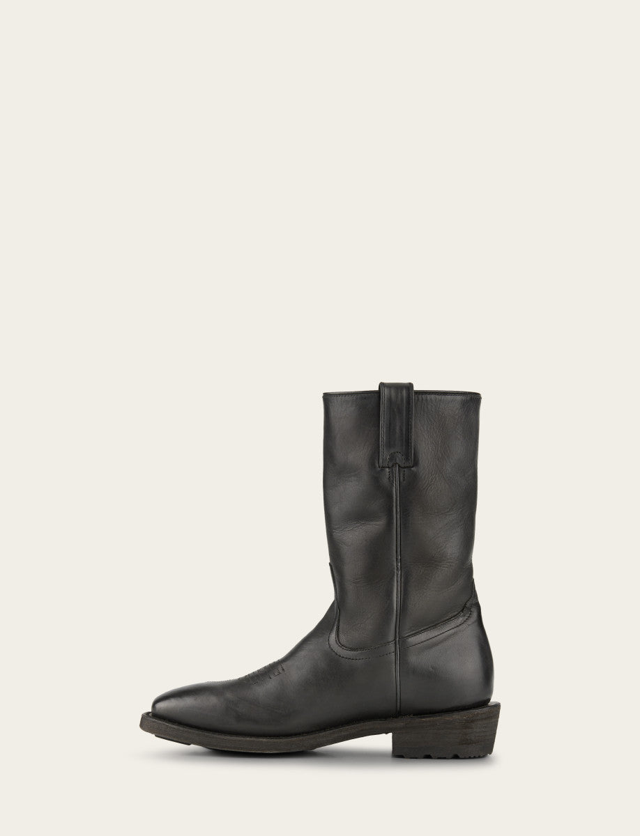 Frye Premium | Men's Black Nash Roper Western Boots