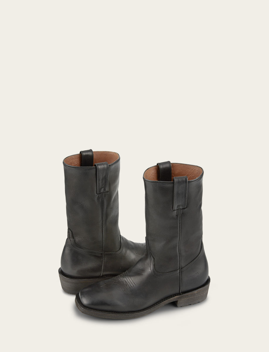 Frye Premium | Men's Black Nash Roper Western Boots
