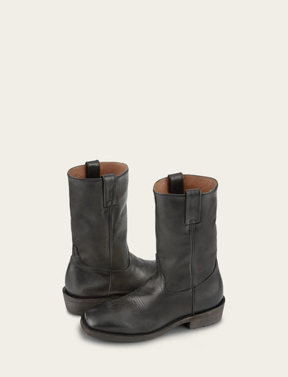 Frye Premium | Men's Black Nash Roper Western Boots