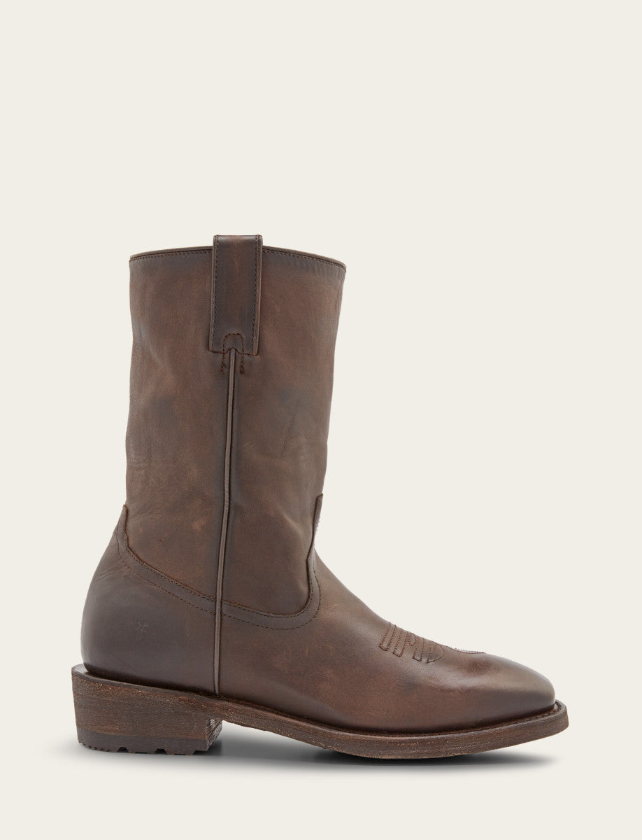 Frye Classic | Men's Chocolate Nash Roper Western Boots