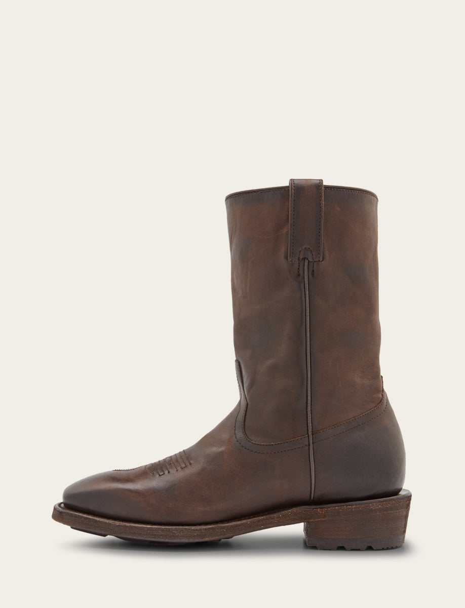 Frye Classic | Men's Chocolate Nash Roper Western Boots