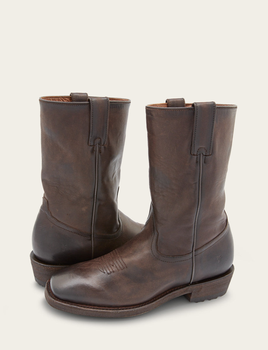 Frye Classic | Men's Chocolate Nash Roper Western Boots