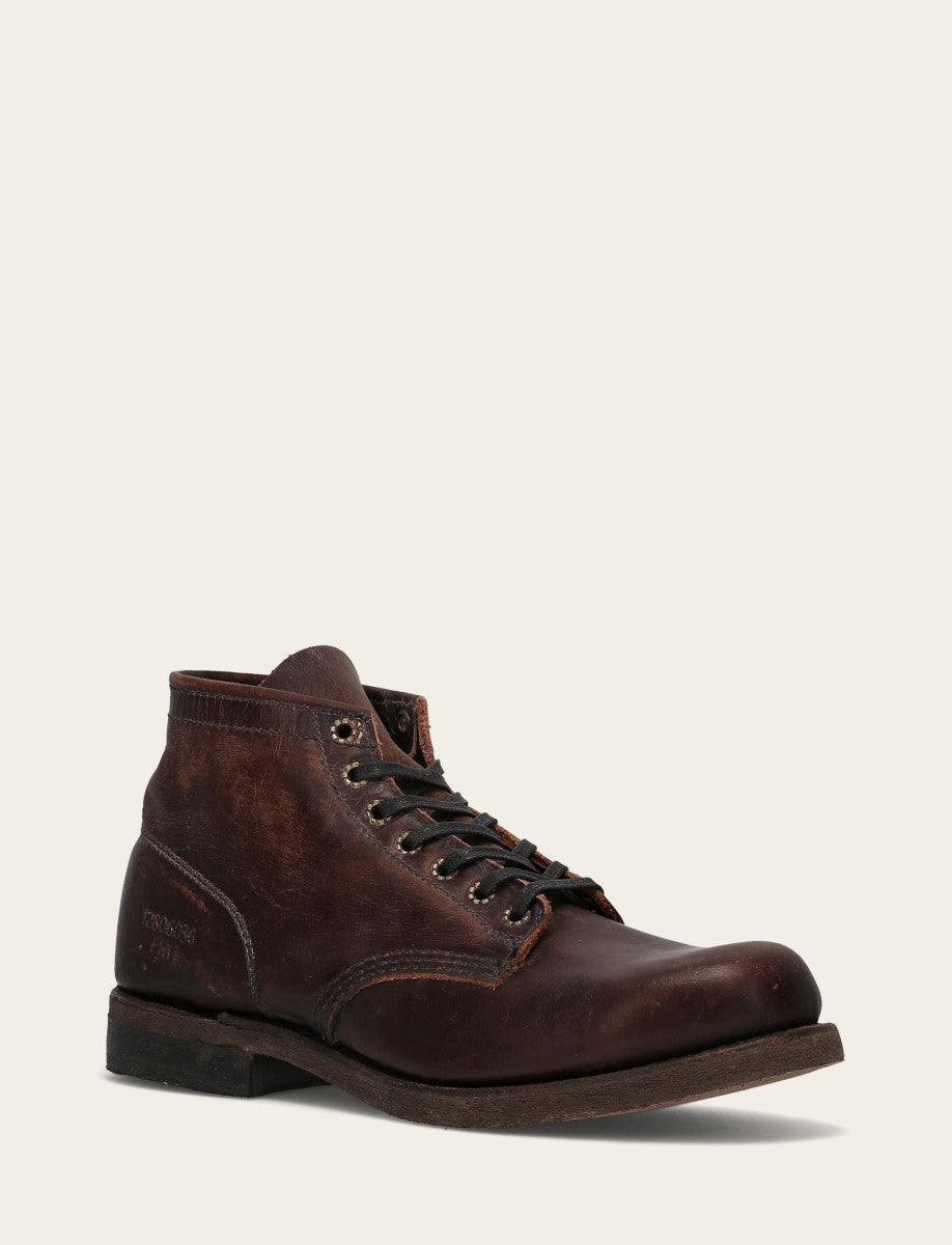 Frye Sale | Men's Dark Brown Prison Boots