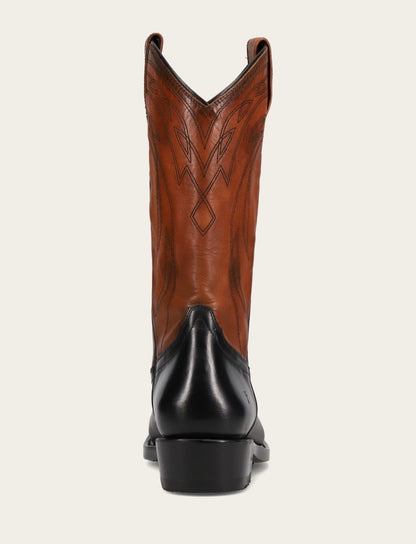Frye Classic | Men's Black Nash Deco Stitch Pull On Boots