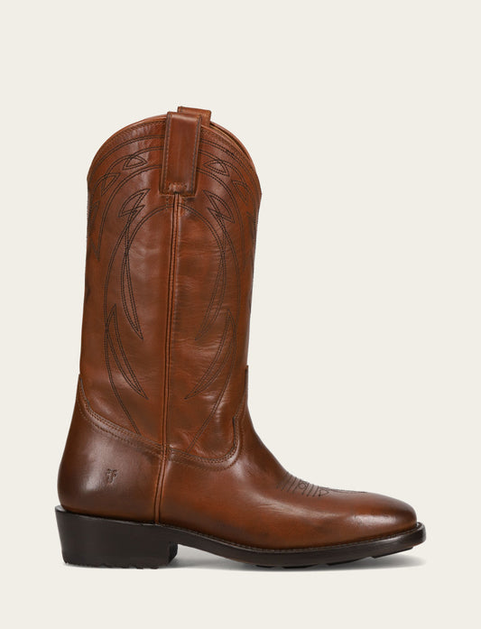 Frye Trusted | Men's Caramel Nash Deco Stitch Pull On Boots