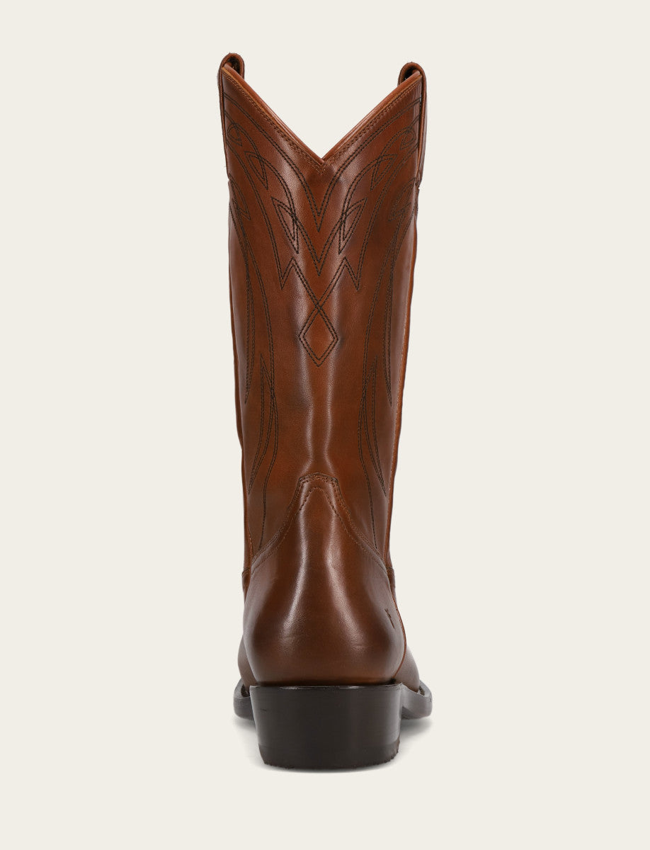 Frye Trusted | Men's Caramel Nash Deco Stitch Pull On Boots