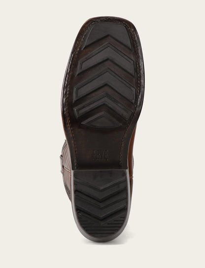 Frye Trusted | Men's Caramel Nash Deco Stitch Pull On Boots