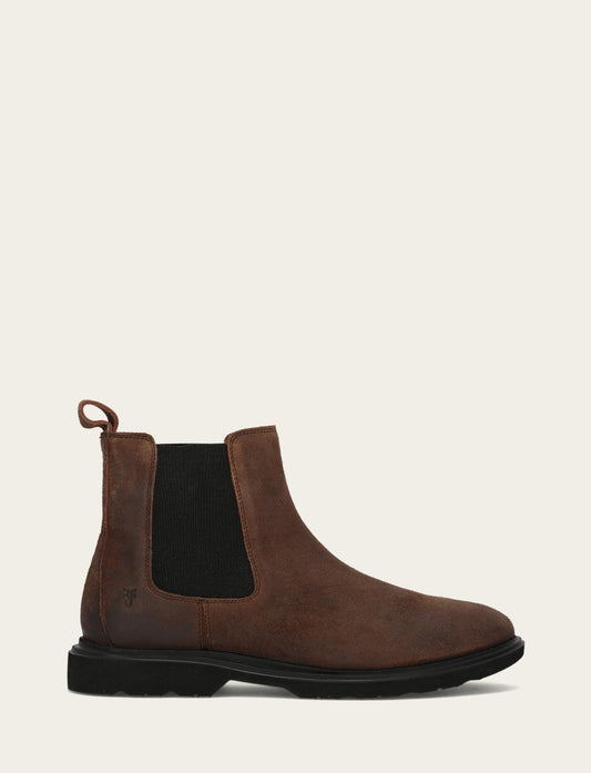 Frye Featured | Men's Dark Walnut Connor Chelsea Boot